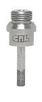 CRL 5/16" HBT Series Electro-Formed Diamond Drill