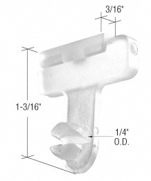 CRL Nylon Top Guide for International Series 900 Doors