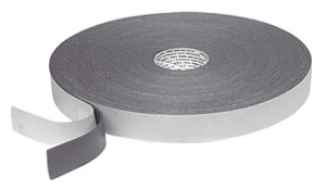 CRL Gray 1/4" x 3/4" Single Sided Foam Glazing Tape