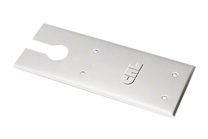 CRL Brushed Stainless Closer Cover Plates for 8300 Series Floor Mounted Closer