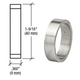 CRL Satin Anodized .360" Straight Cylinder Ring