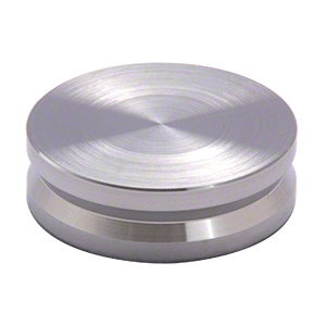 CRL Juliet 316 Brushed Stainless Replacement Round Cap