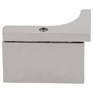 Polished Nickel Wall Mount with Reversible "L" Bracket Prestige Series Hinge