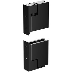 CRL Matte Black Zero Hinge Set