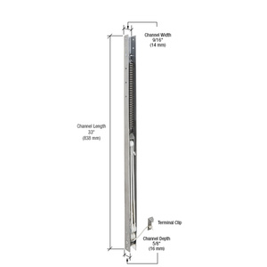 CRL 33" Window Channel Balance - 3240 or 32-4