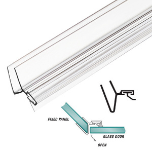 135 Polycarbonate Strike Jamb for 3/8" (10mm) Glass