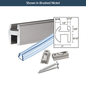 Brite Anodized 144" Aluminum Complete Header Kit