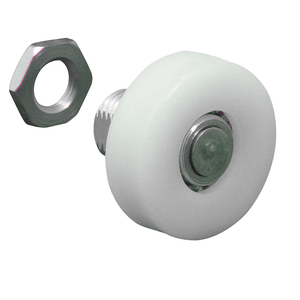 CRL 3/4" Nylon Ball Bearing Flat Edge Shower Door Roller