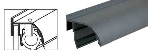 CRL Flat Black Custom Length Reflector Assembly for Wood End Showcases