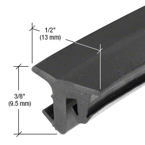 CRL-U.S. Aluminum 1/2" EPDM Storefront Gasket - 500'