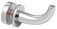 CRL Polished Chrome Designer Robe Hook