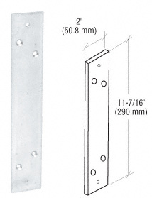 CRL Satin Anodized Mounting Plate for the DL915 Pull Handle