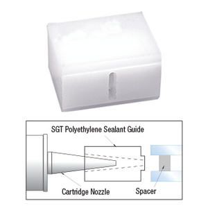 CRL 5/8" Polyethylene Sealant Guide