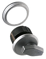 CRL Satin Aluminum Thumbturn Mortise Cylinder - Bulk 10/Pk