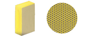 CRL 3M® 400X Grit Yellow Flexible Diamond Hand Pad