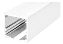 CRL White SPS Standard Overhead Track - 240"