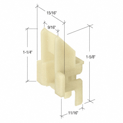 CRL Window Channel Balance Top Guides - Bulk 50/Pk