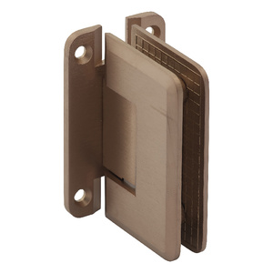 Brushed Bronze Wall Mount with "H" Back Plate Premier Series Hinge