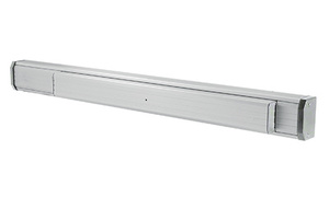 CRL Satin Aluminum 36" Jackson® 1285 Push Pad Concealed Vertical Rod Right Hand Reverse Bevel Panic Exit Device