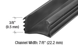CRL Insulating Glass Glazing Vinyl for PA300 Adapter Channel