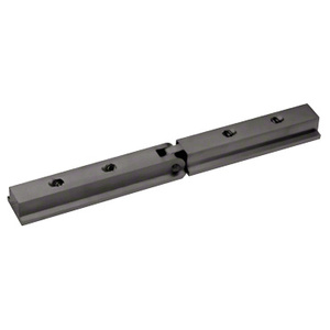 CRL-Blumcraft® Dark Bronze Vertical Adjustable Hand Rail Corner Splice