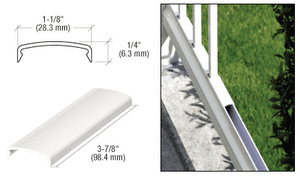 CRL Sky White 100 Series 3-7/8" Picket Spacer