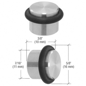 CRL Brushed Stainless UV Shelf Support for Glass Panels