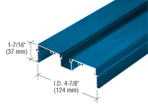 CRL 487 Powder Coated OfficeFront™ Deep Pocket Wall Jamb/Head - 24'-2"