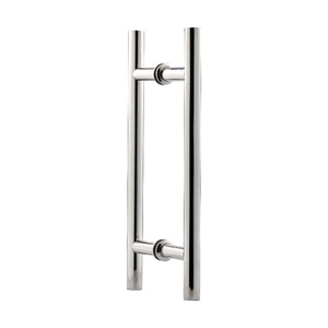Polished Stainless Steel 8" Ladder Pull Back to Back Handles