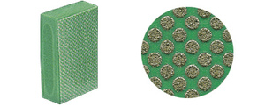 CRL 3M® 60X Grit Green Flexible Diamond Hand Pad