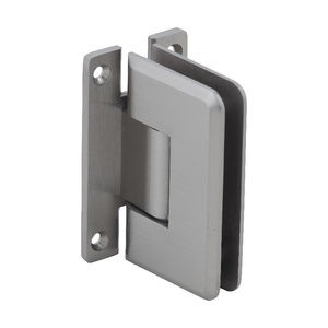 CRL Brushed Nickel Cologne 537 Series 5 Degree Pre-Set Wall Mount 'H' Back Plate