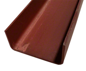 CRL-U.S. Aluminum 10 Gauge Steel Stiffener 3-1/2" x 1-3/4" x 16'
