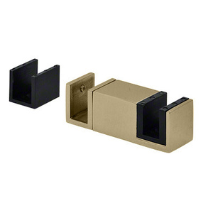 CRL Brushed Bronze Complete 180° Crescent Series Sliding System | CRL