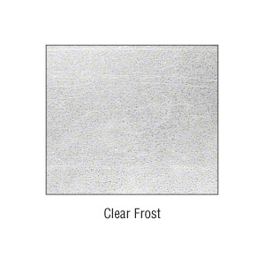 CRL Clear Frost Decorative Film