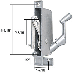 CRL Awning Window Operator for ABC 2-3/16" Link Arm