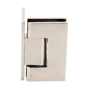 CRL Polished Nickel Vienna 044 Series Wall Mount Offset Back Plate Hinge