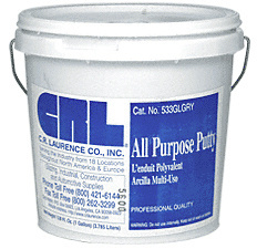 CRL Gray All Purpose Putty - Gallon