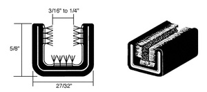 CRL 60" Channel for 1963-1964 Chevy and GMC Trucks without Framed Glass