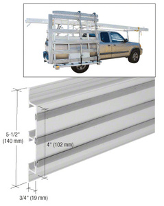 CRL 12' Aluminum Side Slats