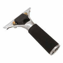CRL Stainless Steel with Rubber Quick Release Replacement Handle for Master Series Squeegee