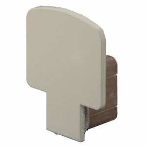 CRL Agate Gray 100 Series Decorative End Cap