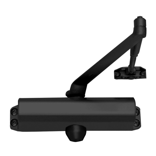 CRL Black ANSI Grade 1 Spring Size 4 Surface Mount Door Closer