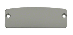 CRL Agate Gray 500X Series Decorative End Cap