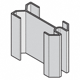 CRL-U.S. Aluminum Splice Sleeve- 5/Pk