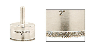 CRL 2" Amazing Glazing Plated Diamond Drill