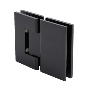 CRL Oil Rubbed Bronze Geneva 580 Series 180 Degree Glass-to-Glass Hinge with 5 Degree Offset