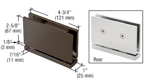 CRL Oil Rubbed Bronze Senior Cardiff Series Hinge