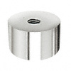 CRL 316 Polished Stainless Clad Aluminum 2" Diameter by 1" Long Standoff Base