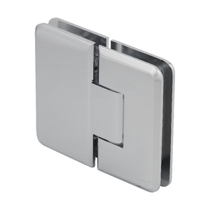 CRL Chrome 180 Degree Glass-to-Glass Plymouth Series Hinge