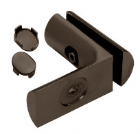 CRL Oil Rubbed Bronze Hydroslide 90 Degree Wall-to-Glass Bracket